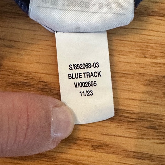 NWOT GAP Kids Wrap Top / Short Sleeve Shirt Girls in Color Blue Track - Size M - Picture 6 of 6